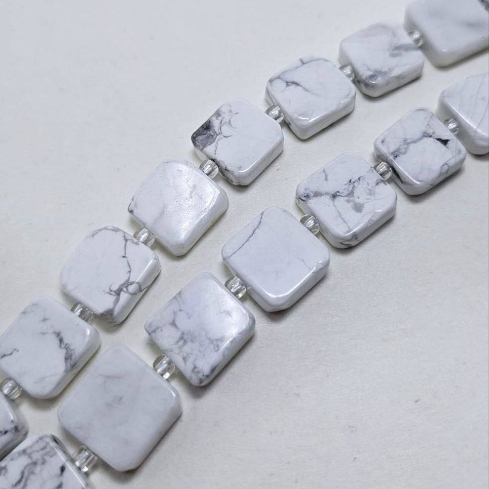 Бусины Говлит размер 11*10мм натуральный камень